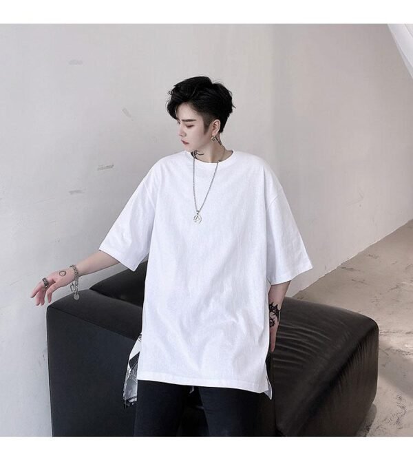 Men's Loose Hip-hop Casual Short Sleeve T-shirt