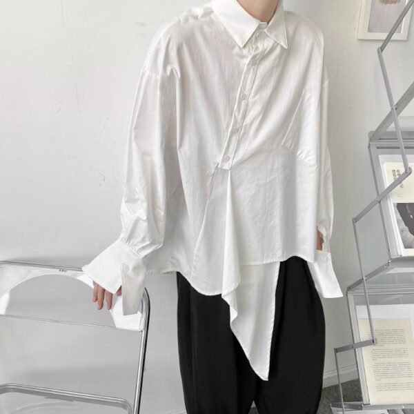 SC27 P65 Yamamoto Style Design Shirt Long Sleeves