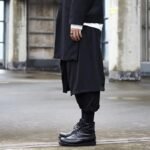 Yamamoto Yaosi Style Men's Cropped Casual Pants