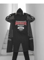 Fashion Streetwear Mesh Cardigan Mesh Jacket Loose Cardigan