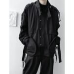 YM131 Men's Loose Heavy Industry Niche Diablo Jacket Design Sense