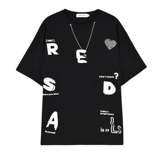 Ct106-p65 Summer Short Sleeve T-Shirt hip hop casual top T-shirt