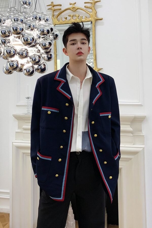P145 Fashion Loose Suit Jacket