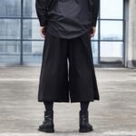 Yohji Yamamoto Style Dark Yohji Series Men's and Women's Wide Leg Pants Skirt Pants