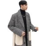 A345 Autumn and Winter Long Woolen Coat