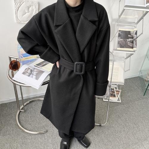 P120 Autumn and Winter Loose Decoration Woolen Coat