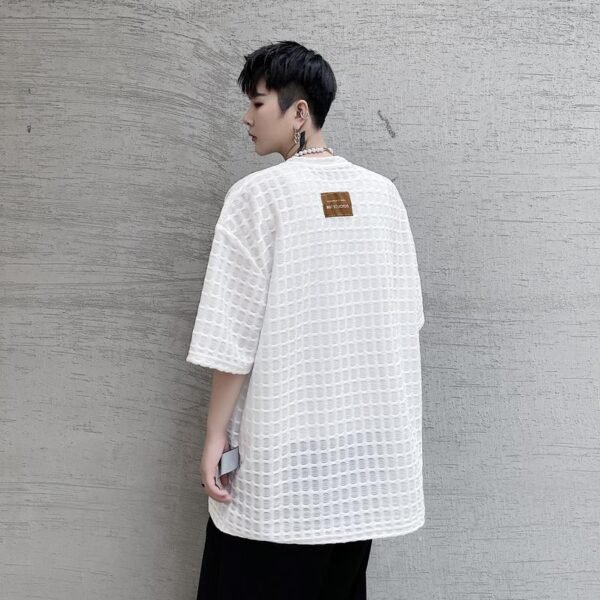 KK1630/P70 Geometric Shape Fabric Breathable T-shirt
