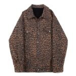 Both Side Can Wear Leapard Jacket