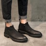 105A-A9519 British Boys High Boots