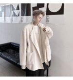 Kk1554 / P180 Fake Two Piece Fur Jacket