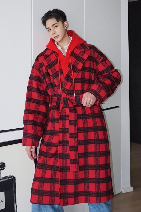 P165 Christmas Trend Coat Windbreaker Jacket