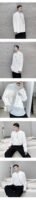 S87 Fall New Design Sense with Pendant-feeling Loose-fitting Casual Literary Shirt