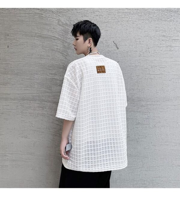KK1630/P70 Geometric Shape Fabric Breathable T-shirt