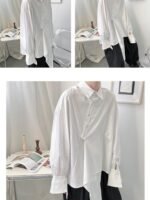 SC27 P65 Yamamoto Style Design Shirt Long Sleeves