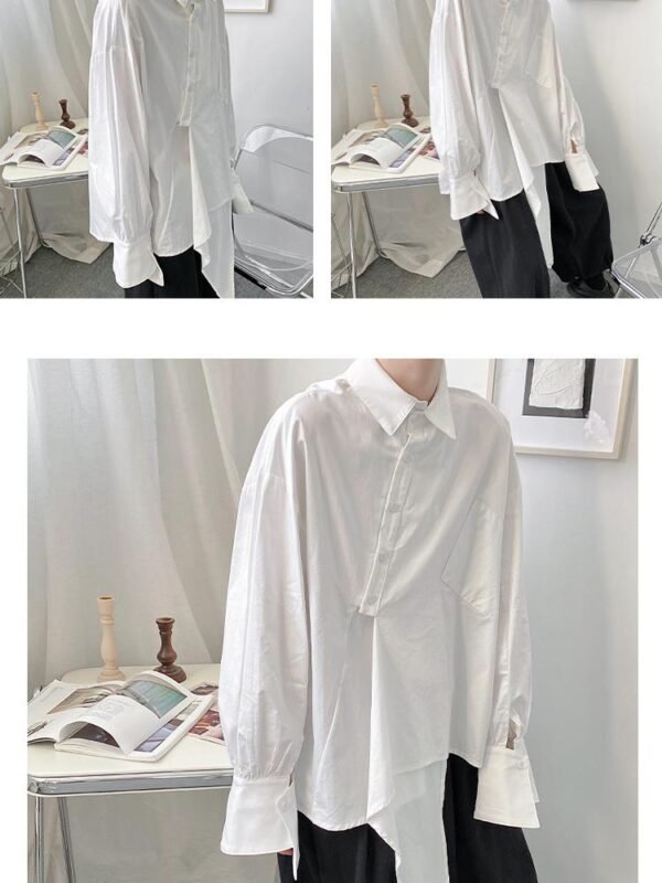 SC27 P65 Yamamoto Style Design Shirt Long Sleeves