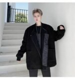 Kk1554 / P180 Fake Two Piece Fur Jacket