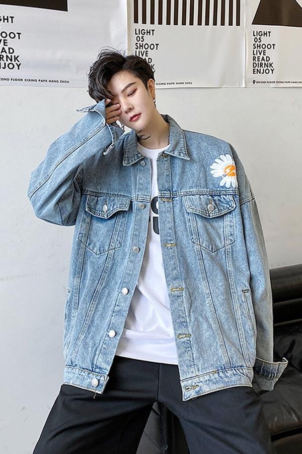 New Hip-hop Denim Jacket
