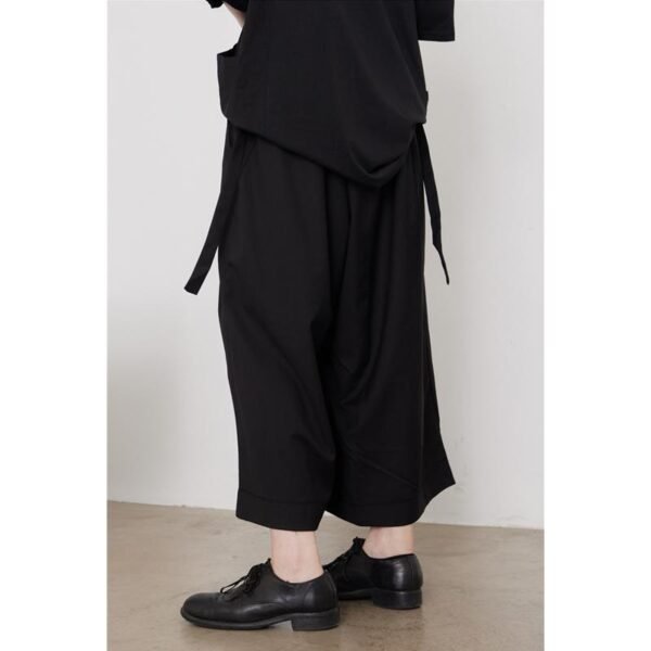 Yamamoto Dark All-match Basic Loose Wide-leg Pants