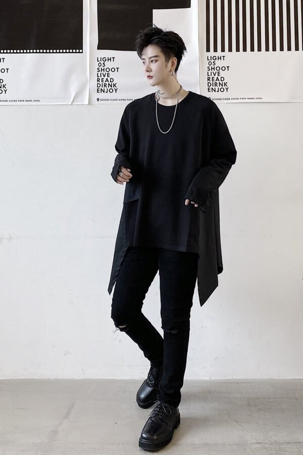CT102 Dark Youth Trend Loose Fit T-shirt