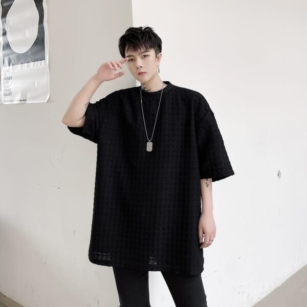 KK1630/P70 Geometric Shape Fabric Breathable T-shirt
