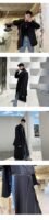 Streetwear Detachable Black Suit Black Blazer for Men