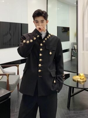 P135 Spring and Autumn Jacket Thin Suit