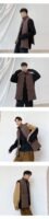 P105 Korean Style Personality All-match Fashionable Cotton Coat