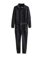 Trendy Hip Hop Suit Loose Legged Jumpsuit Autumn Wear American Jacket