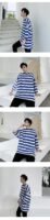 Summer Loose Plus Size Striped T-shirt