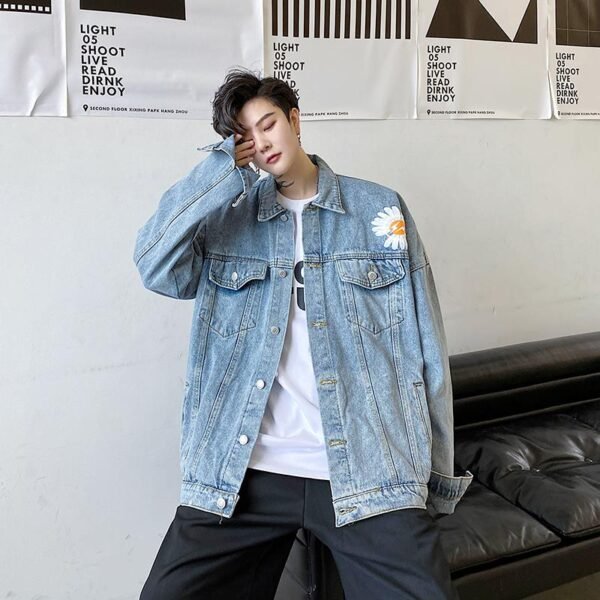 New Hip-hop Denim Jacket