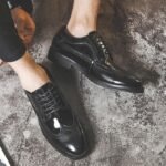 19515 P95 Breathable Sharp Business Shoes