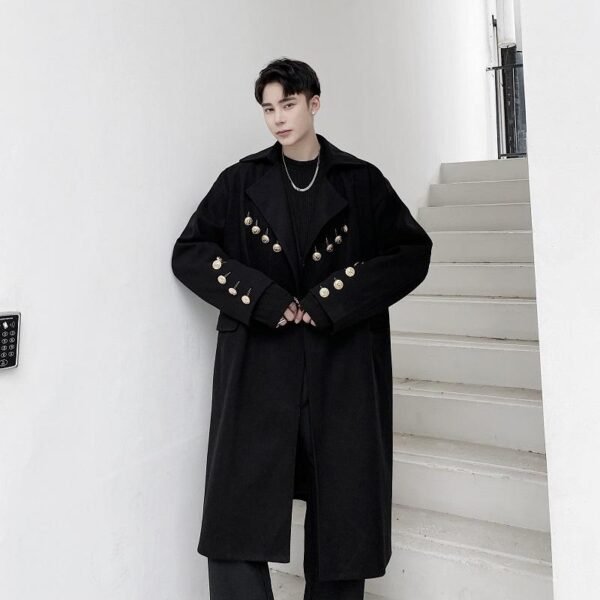 P175 Woolen Coat Cashmere Coat Men