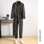 Trendy Hip Hop Suit Loose Legged Jumpsuit Autumn Wear American Jacket