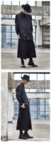 Yohji Yamamoto Style Dark Yohji Series Men's and Women's Wide Leg Pants Skirt Pants