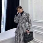 Retro Autumn and Winter Korean Youth Long Coat