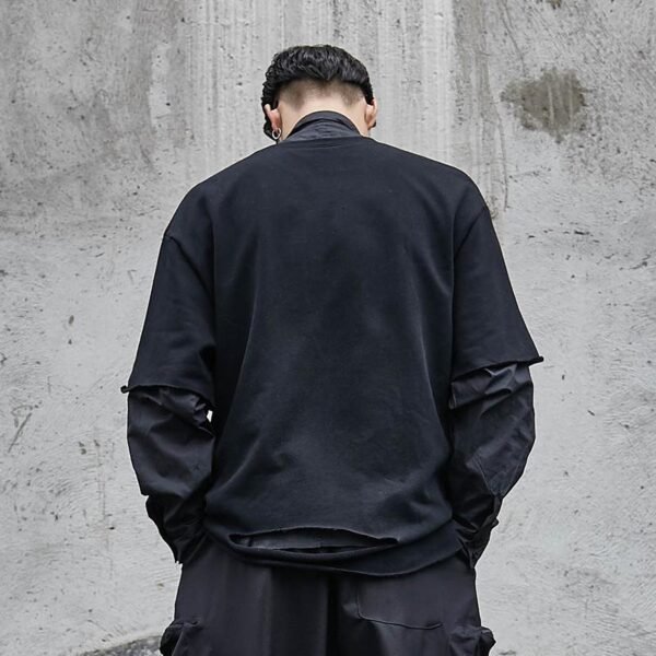 Dark Wind Loose Vest Short Sleeve T-shirt