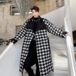 P165 Plus Cotton Thick Mid-length Windproof Coat Jacket