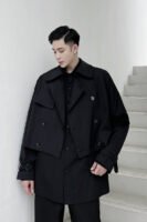 A261 Original Design Short Personalized Versatile Korean Loose Jacket Jacket
