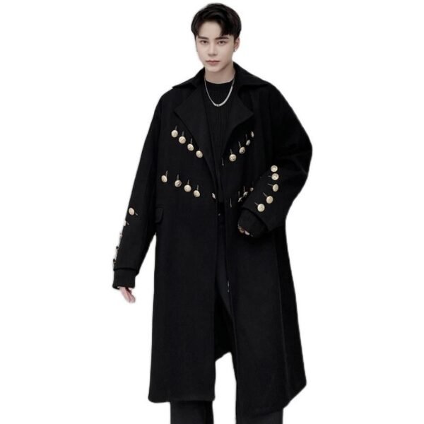 P175 Woolen Coat Cashmere Coat Men