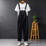 American Vintage Men's Hip-hop Baggy Men's Pockets Casual Pants Men