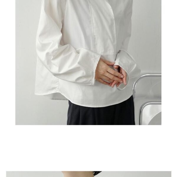 P55 Lazy Pullover Long Sleeve Temperament Shirt