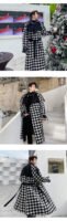 P165 Plus Cotton Thick Mid-length Windproof Coat Jacket