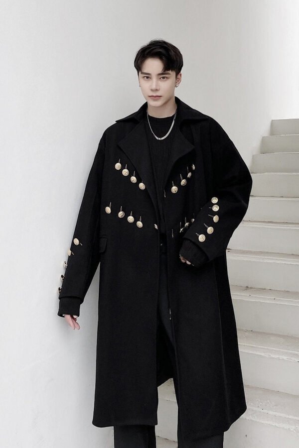 P175 Woolen Coat Cashmere Coat Men