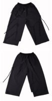 Uncle Nick's Same Loose Wide Leg Hairdresser Men's Casual Cropped Skirt Pants