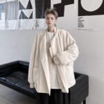 Kk1554 / P180 Fake Two Piece Fur Jacket