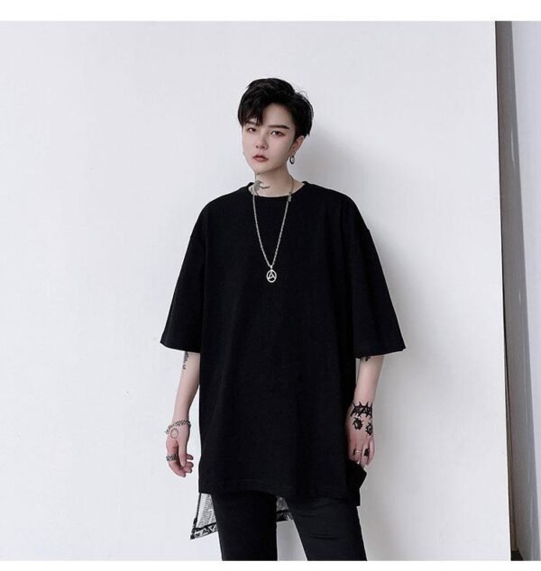 Men's Loose Hip-hop Casual Short Sleeve T-shirt