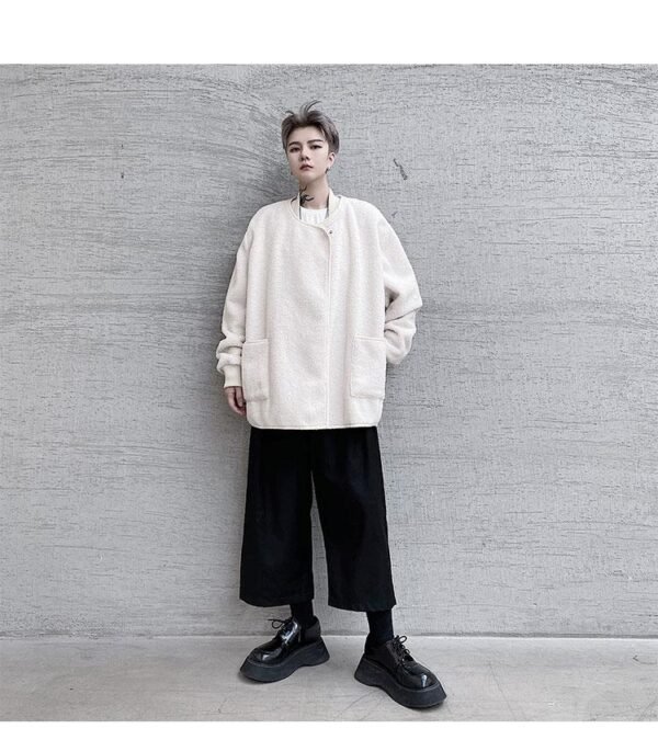 Kk1554 / P180 Fake Two Piece Fur Jacket