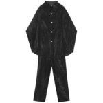 Street Fashion Velvet Suit Green Velvet Pant Suit Mens