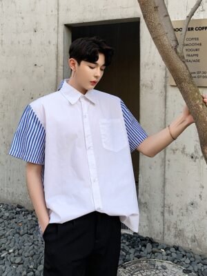 A345 Men's Summer Korean Top