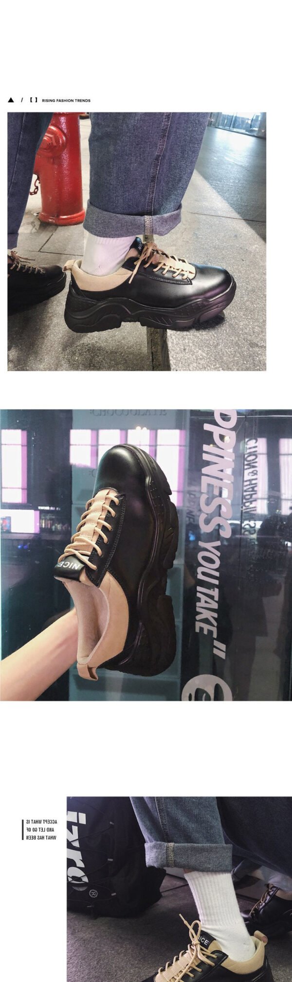 105A-YH-186 Korean Trend Running Shoes